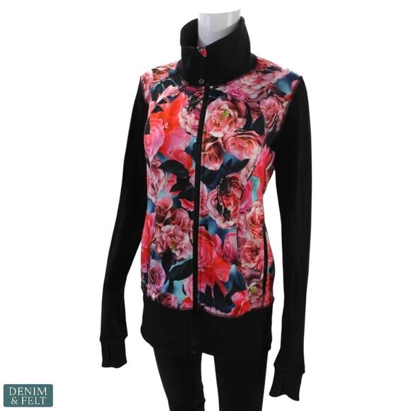 Lululemon Secret Garden Set – Cool Racerback, Nice Asana Jacket & Crops Sz 8 🌸 - Picture 6 of 16